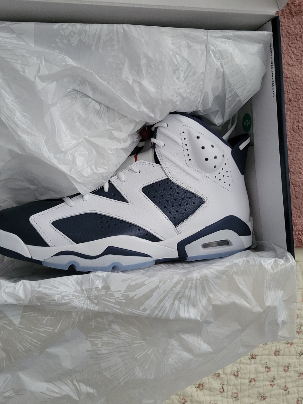 Deadstock Jordan 6 Retro "Olympics" Sneakers